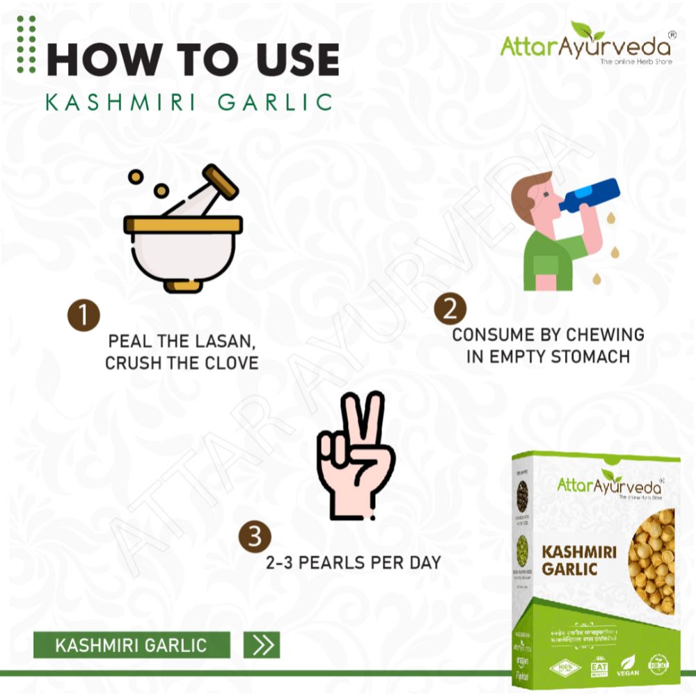 Kashmiri Lahsun | Kashmiri Garlic | Snow Mountain Garlic