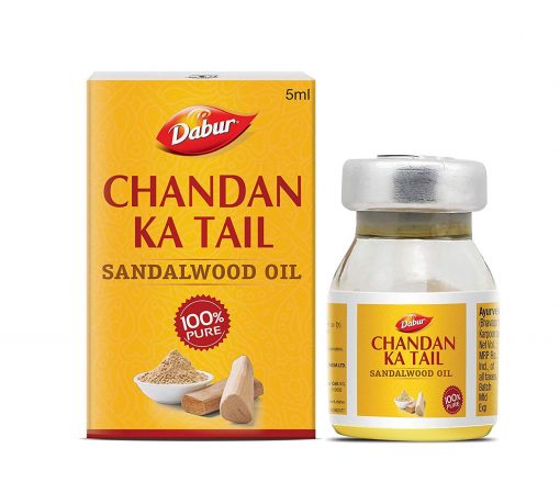 Dabur Edible Chandan Ka Tail (Oil of Sandalwood) 5 ml