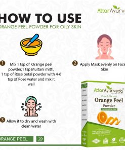 Attar Ayurveda Orange peel powder for skin