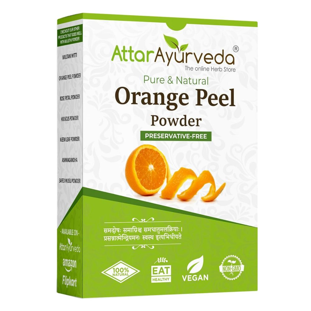 Attar Ayurveda Orange peel powder for skin