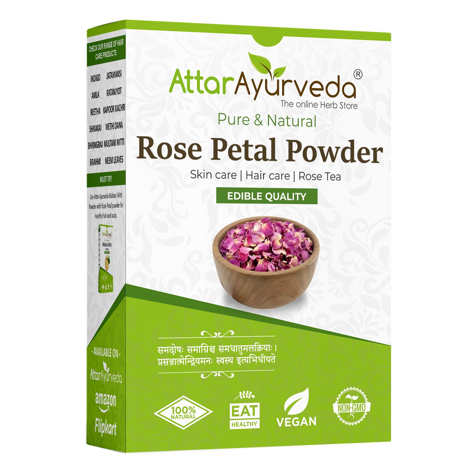 Attar Ayurveda Rose petal powder