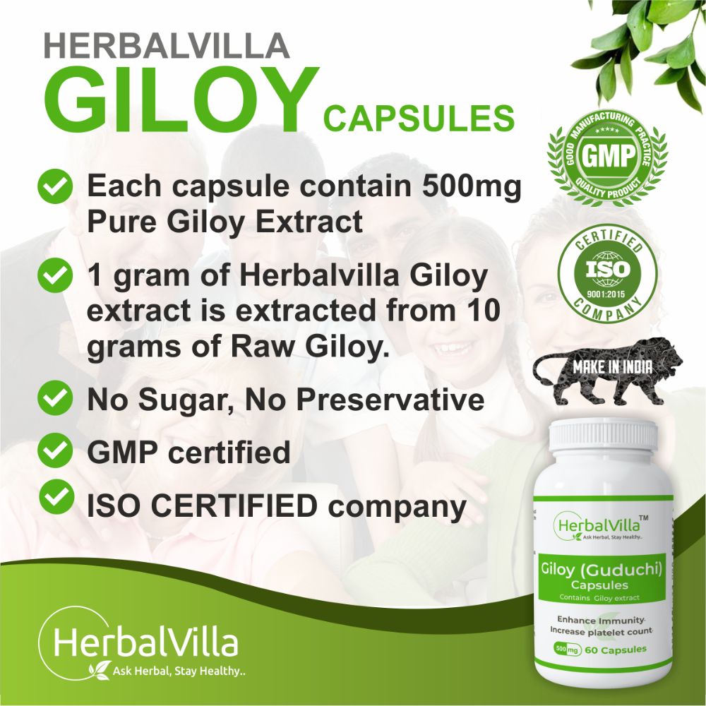 Herbalvilla Giloy capsules