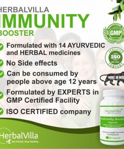 Herbalvilla Immunity Booster Capsules - 60 capsules