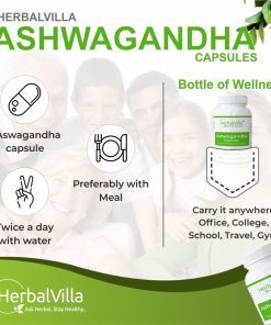 herbalvilla Ashwagandha capsules