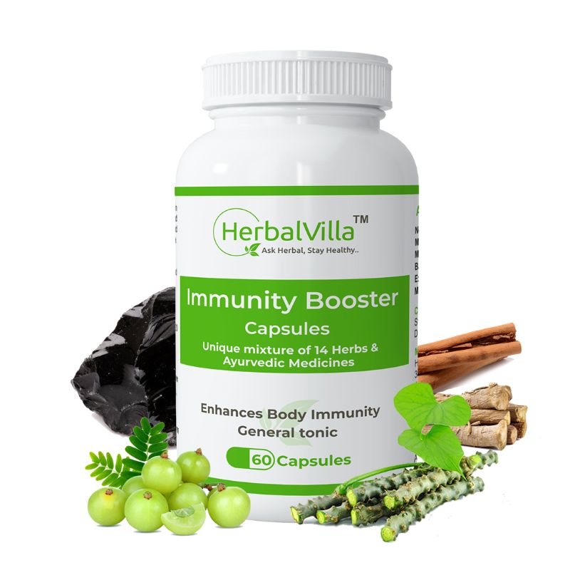 Herbalvilla Immunity Booster Capsules - 60 capsules