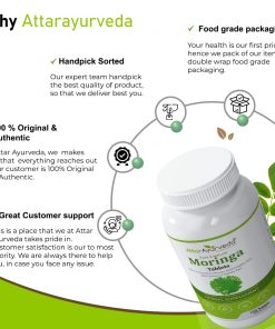 Attar Ayurveda Moringa leaves tablets