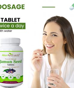 Attar Ayurveda Jamun seed Tablet 500 mg