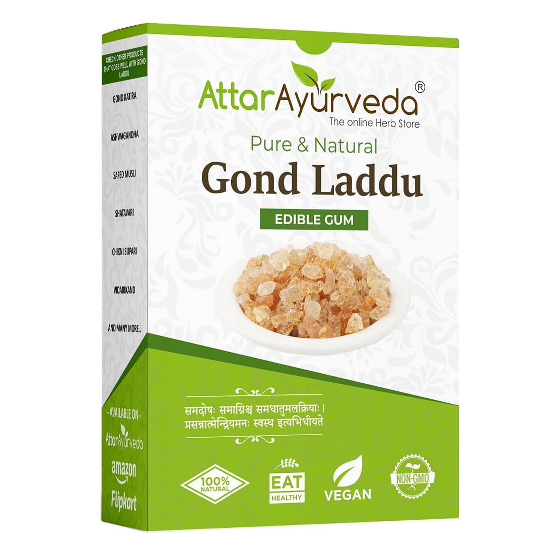 Edible Gond for Laddu 250 Grams | Gond Ladoo | Edible Gum | 100% Natural, No Preservatives