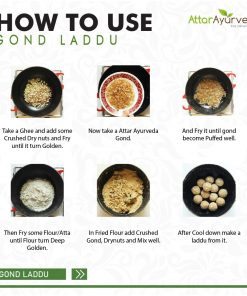 Edible Gond for Laddu 250 Grams | Gond Ladoo | Edible Gum | 100% Natural, No Preservatives