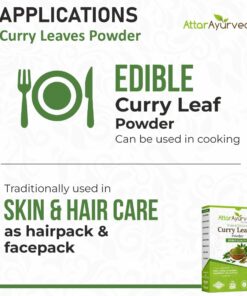 Dried Curry Leaves (Kadi Patta) | 100% Pure & Natural | Sun-Dried | For Hair Care & Consumption