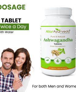 Dosage of ashwagandha tablet