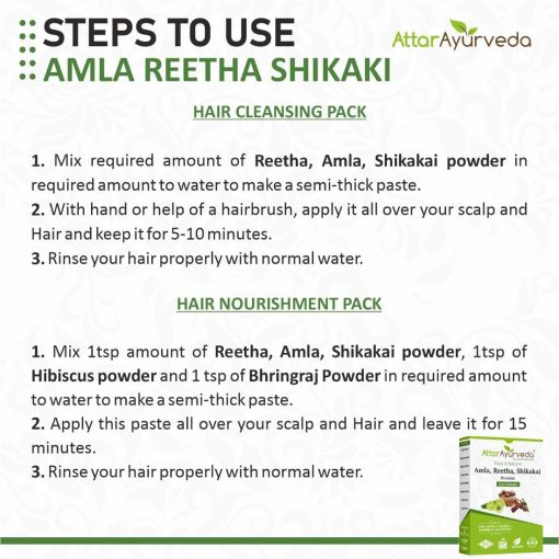 Attar Ayurveda Amla powder 250 grams