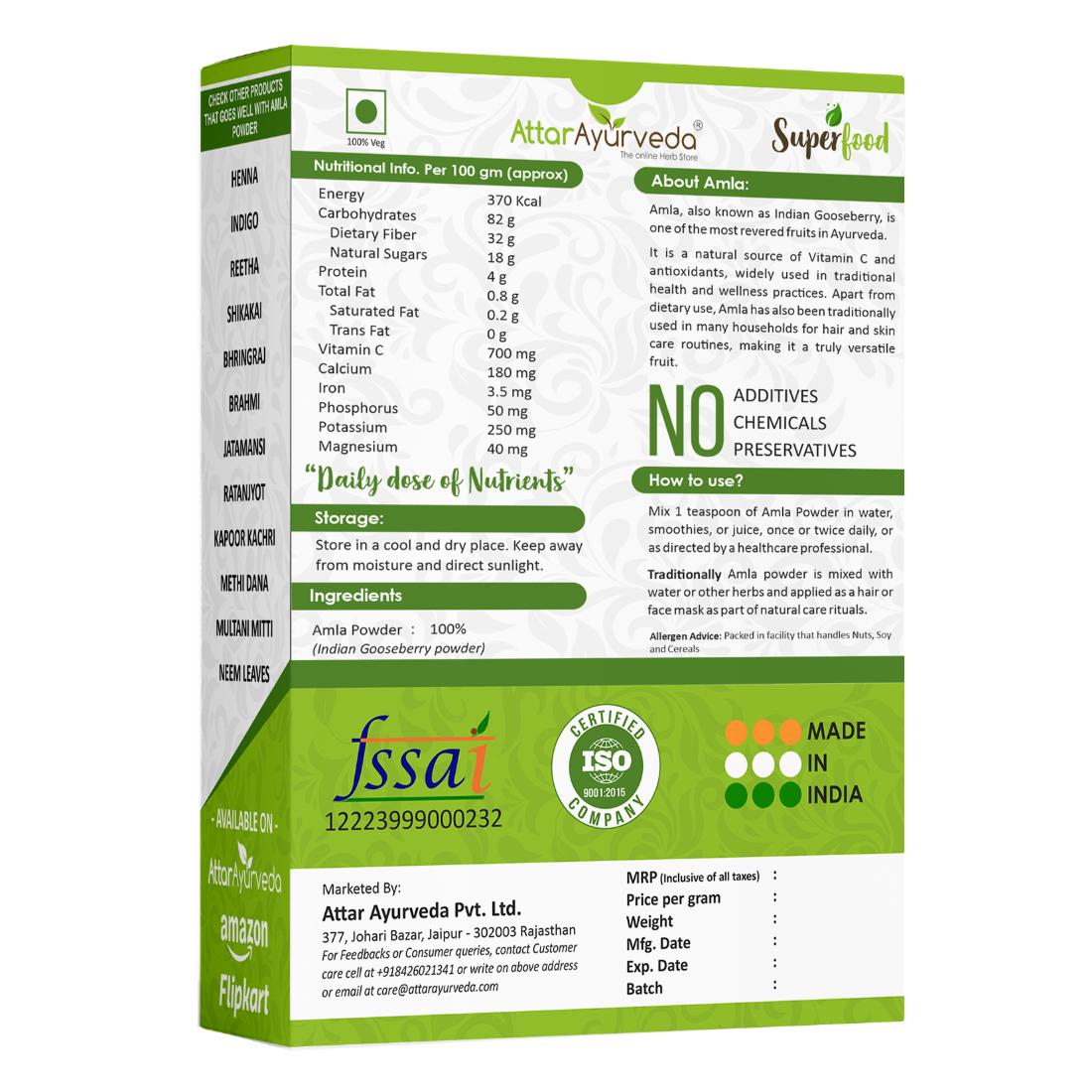 Amla Powder/Whole for Skin, Hair and Consumption