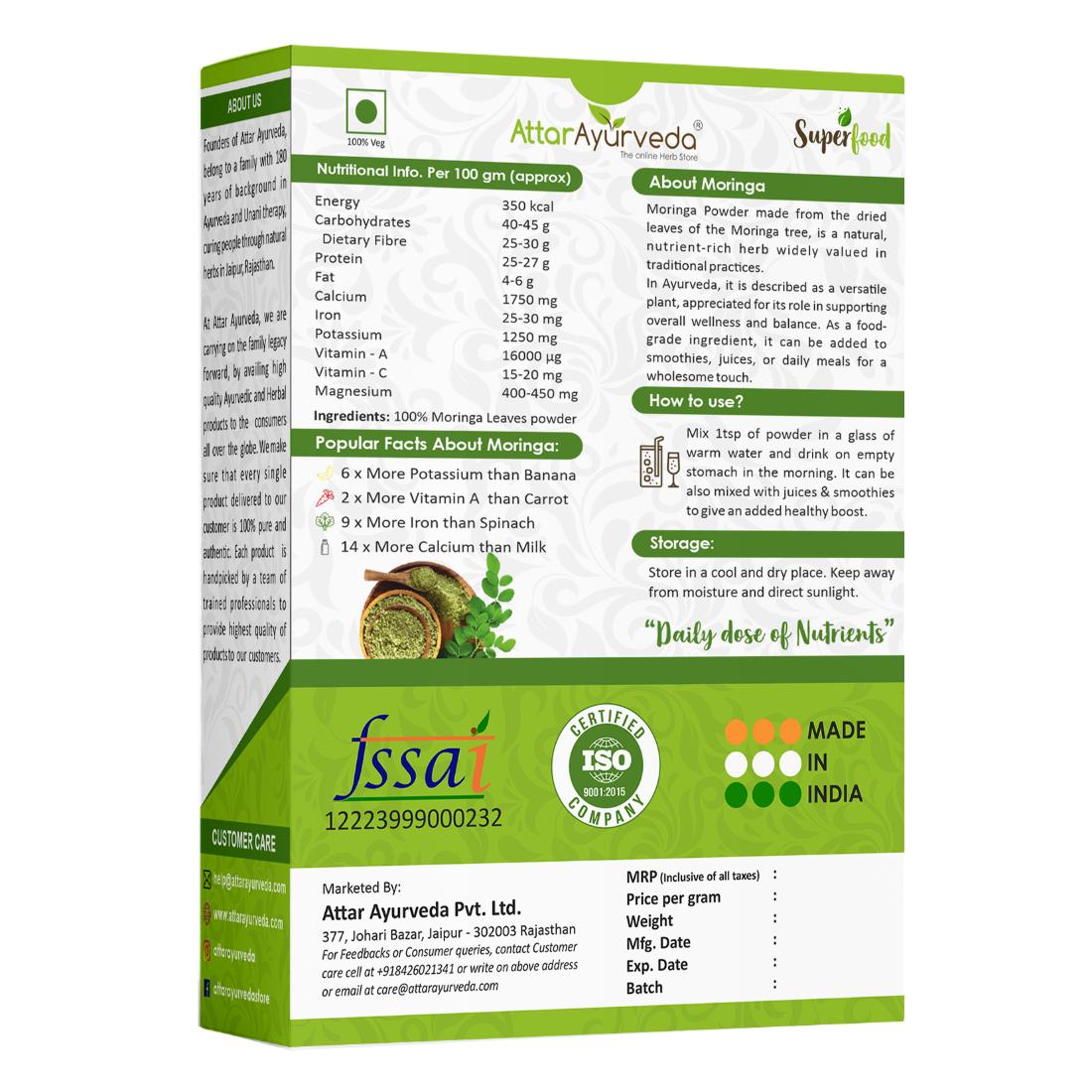 Moringa Powder for Weight Loss - Drumstick