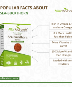 Himalayan Sea Buckthorn Berry (Sun-dried), Unsweetened Raw & Unprocessed