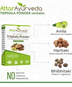 Attar AYurveda Tripahal powder 1:1:1