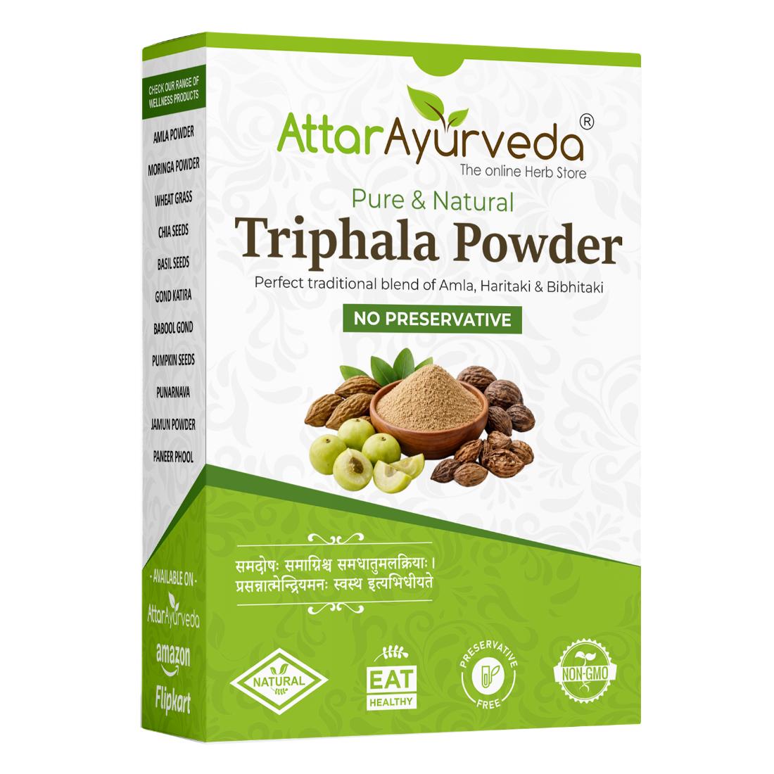 Attar AYurveda Tripahal powder 1:1:1