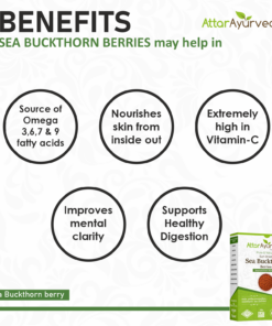 Himalayan Sea Buckthorn Berry (Sun-dried), Unsweetened Raw & Unprocessed